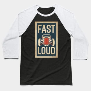 fast and loud retro car Baseball T-Shirt